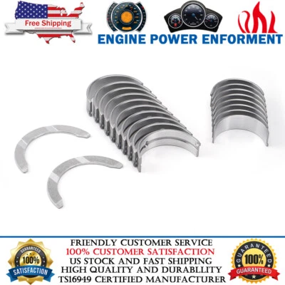 Engine Main Bearing Kit For Hyundai Veloster Accent Kia Rio Soul 1.6L 2010-2019 - Image 1 of 4