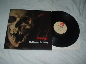 SAVATAGE The Dungeons Are Calling '85 ORIGINAL UK !! IMPORT 1st press NMint - Picture 1 of 2