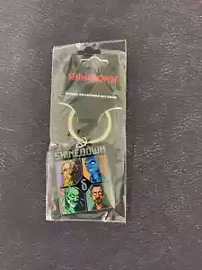 SHINEDOWN MONSTERS QUALITY METAL KEY RING OFFICIALLY LICENSED - Imagen 1 de 7