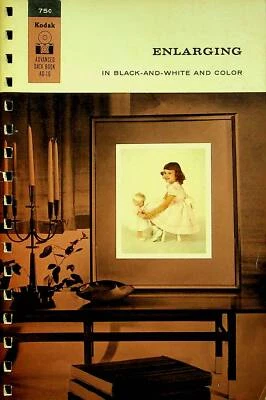 Kodak Advanced Data Book AG-16 1965 ampliación blanco y negro y foto en color Y Foto 1 de 4