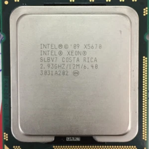 Xeon X5670 2.93GHz Matched Pair 2 PC Intel Six-Core CPU Processor - Picture 1 of 3