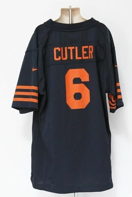 Camiseta de fútbol americano NFL Chicago Bears Jay Cutler #6 Nike On Field juvenil grande 14/16 Foto 1 de 4