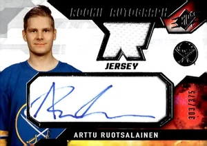 Arttu Ruotsalainen - 2021-22 Upper Deck SPX Rookie Auto Jersey /375 Card #AR - Picture 1 of 2