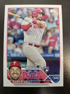 Tarjeta RC 2023 Topps Darick Hall #209 - Imagen 1 de 2