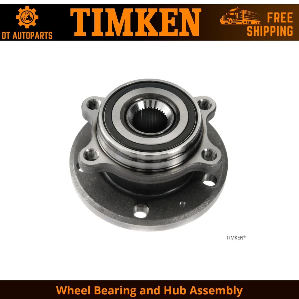 Conjunto de cojinete de rueda y buje Timken 2007 para Audi A3 Quattro AWD para Audi 2006-2013 Foto 1 de 4