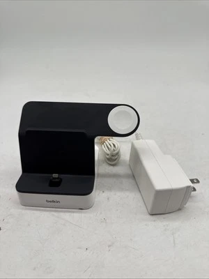 Belkin F8J200 2-in-1 Charge Dock for Apple Watch iPhone.     P - Image 1 of 3