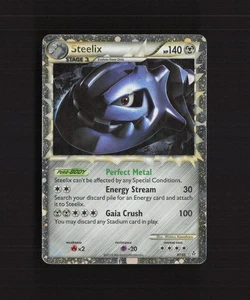 Steelix 87/95 Unleashed Ultra Rare Holo Pokemon Card DMG - Picture 1 of 10