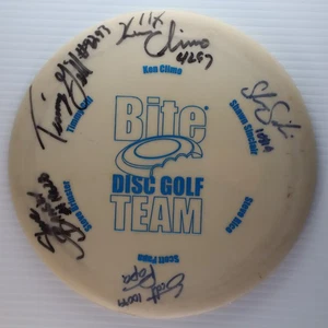 Vintage Innova Orc Bite Disc Golf Team 174g Autographed Ken Climo - Picture 1 of 3