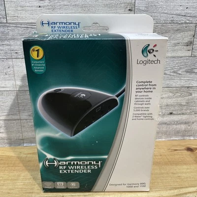 Logitech Harmony Remote RF Wireless Extender 915-000044 Complete New in Box - Image 1 of 4