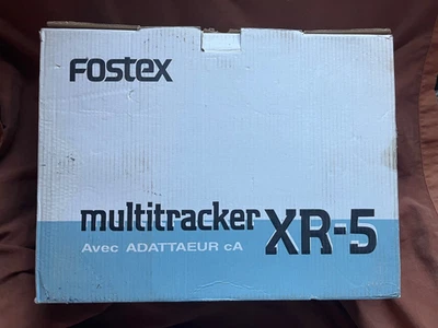 Fostex XR-5 Multitrack Cassette Recorder w/ Power Supply *READ DESCRIPTION* - Image 1 of 4