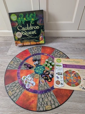 Cauldron Quest - Children's Co-operative Strategy Board Game - Peaceable Kingdom - Image 1 of 4