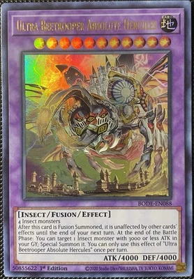 Ultra Beetrooper Absolute Hercules BODE-EN088 Burst of Destiny 1st Ed - Yugioh - Image 1 of 2