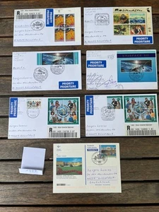 FDC Ersttagsbriefe UNO Wien, 1999, echt mit Post gelaufen, - Bild 1 von 1