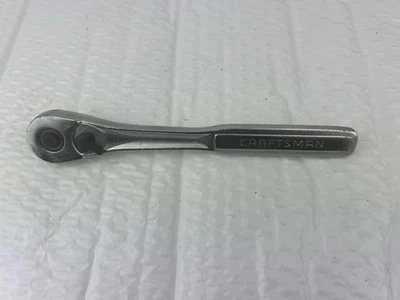 CRAFTSMAN 3/8" DRIVE RATCHET VQ- 44808, QUICK RELEASE-USA-LIGHTLY USED - Image 1 of 4