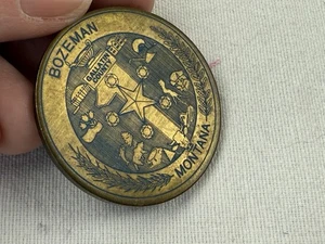 Montana Gallatin County BIG SKY Country Challenge Coin rare - Bild 1 von 6