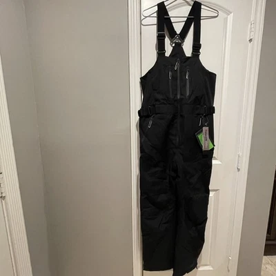 Arcticwear Arctic Cat Men’s Champion Bibs Pants Black Size XS NWT Insulated - Image 1 of 4