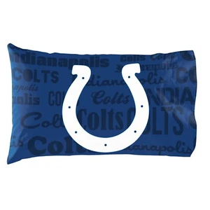 NFL Indianapolis Colts - Set di 2 federe 20 per 30 pollici nuove infatti confezione - Foto 1 di 1