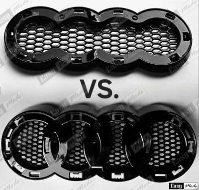 Bracket holder fo honeycomb grills for Audi Emblem Ring Badge Logo  two versions - Image 1 of 4