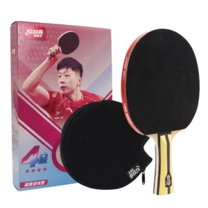 DHS 4002 Table Tennis Racket/Ping Pong Paddle, 4 star, two side pips-in, New - Picture 1 of 5