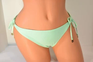 Women's Top Shop Green Textured String Bikini Size 10 NWT - Picture 1 of 7