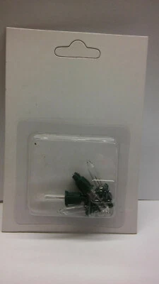 Premier RB40, 1 x Pack of 4 Clear Spare Christmas Light Bulbs, 6v