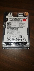 Western Digital Scorpio Black 250GB Internal 7200RPM 2.5" (WD2500BJKT) HDD - Picture 1 of 3