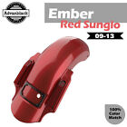Ember Red Sunglo Dominator Stretched Rear Fender Fits Harley Street Road 09-13