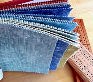 KRAVET Fabric Sample Book_Opulent Chenille Solids Texture_39pc LOT - Picture 1 of 13