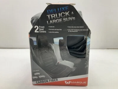 Masque 67017 Truck & Large SUV Seat Covers - Does (2) Front Low Back Style Seats - Image 1 of 4