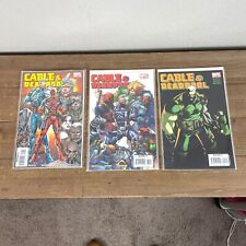 Lot 3 Marvel Cable & Deadpool Comic Books Issues 33 34 40 '06-'07 MINT Condition