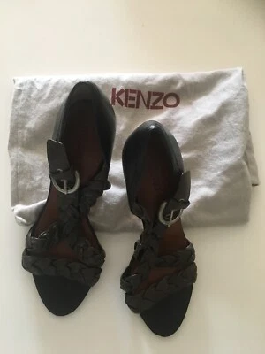 KENZO Leather Sandals Size 5.5 — 第 1/4 张图片