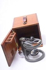 ✅ C. BAKER LONDON SECTION DISSECTING MICROSCOPE IN MAHOGONY WOODEN BOX