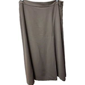 Neu mit Etikett $ 178 Eileen Fisher tropischer Viskose Wolle Stretch Rock X-LARGE XL taupe - Bild 1 von 8