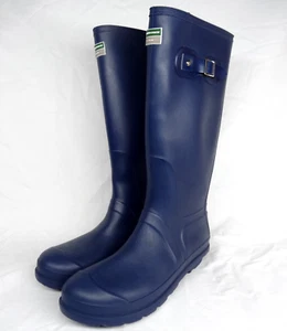 Town & Country UK Größe 12 Herren Blau Gummistiefel Welly Boot Gartenarbeit Regen - Bild 1 von 11