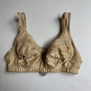 Amoena Non Wire Mastectomy Bra Pockets & Wide Straps Size 34B Isadora SB 0948 - Picture 1 of 7