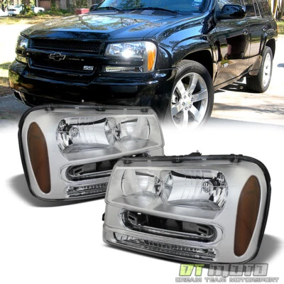Faros de repuesto izquierda+derecha para Chevy Trailblazer Ext 2002-2009 Foto 1 de 4