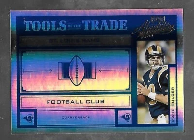 MARC BULGER 2004 Playoff Absolute Memorabilia Tools of the Trade Spectrum 1/10 - Image 1 of 2