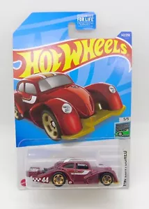 5569 HOT WHEELS CARTE U.S / CUSTOMED 2022 / 142/250 VOLKSWAGEN KAFER RACER 1/64 - Foto 1 di 1