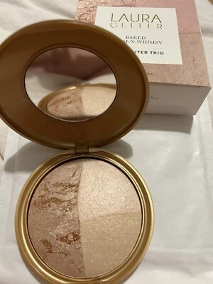 Laura Geller Baked Warm & Whimsy Highlighter Trio Supersize 24K Glow Angel  + - Image 1 of 3