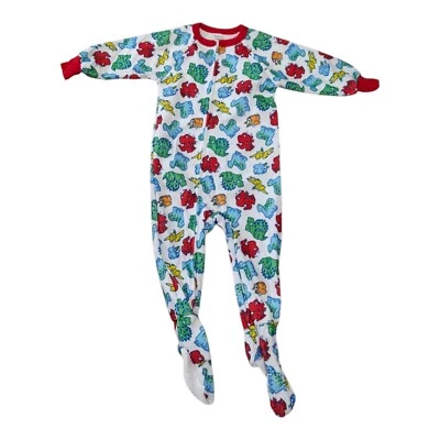 Pijama de dinosaurio TKS Basics Footie talla 3T nuevo sin etiquetas Foto 1 de 4