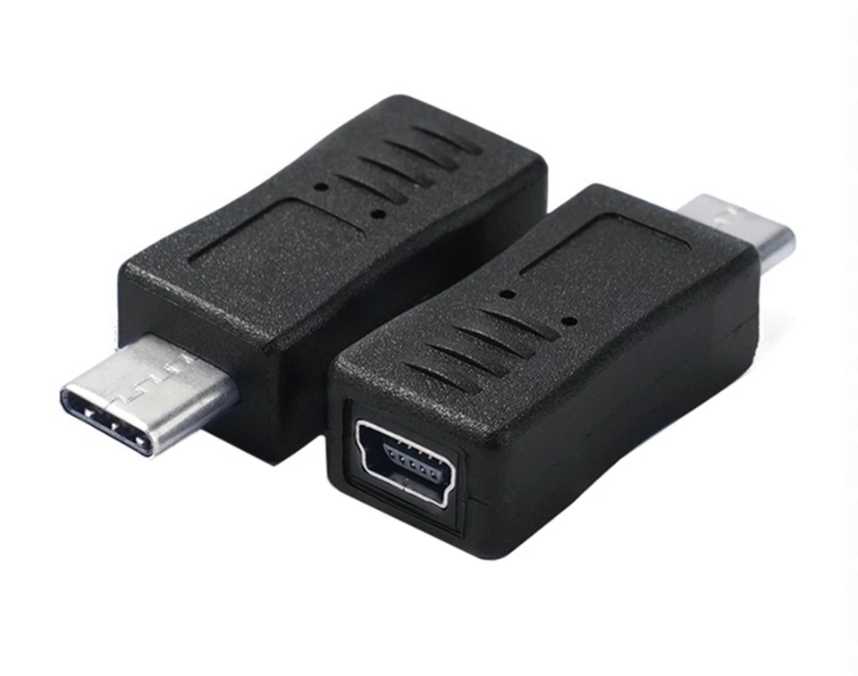 USB C to USB Mini B Data Sync and Charge Extension Adapter | Male to Female  - Image 1 of 3