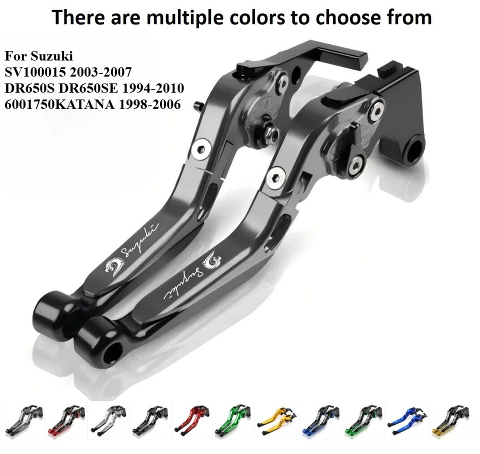 For Suzuki DR650S DR650SE SV1000/S  600/750KATANA Motorcycle Brake Clutch Handle Foto 1 de 4