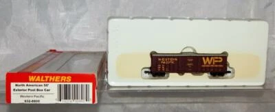Walthers N Scale 932-8805 NA 50' Ext Post Box Car Western Pacific New In Box - Image 1 of 2