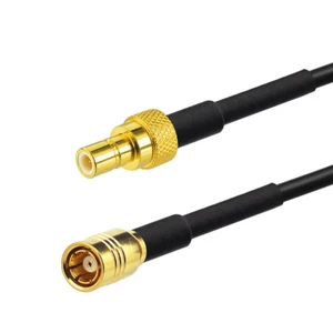 Coax Satellite Radio Extension Cable SMB male to female RG174 15cm For XM Sirius - Picture 1 of 3