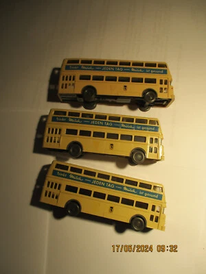 RE-WIKING - BUSSING D2 U X 3 - LINIE 19 U. 2 H.BEIGE - LINIE 48 DIFF FARBE - Immagine 1 di 4