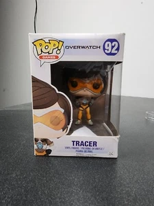 FUNKO Pop! Games - Overwatch: Tracer Action Figure - 92 New! - Picture 1 of 7