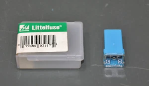 (2) Littelfuse JCASE Fuse JCAS020X, 20A Blue, 32VDC, Automotive Circuit Breaker - Picture 1 of 4