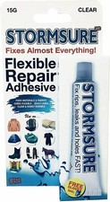 Stormsure Clear Glue 15g Flexible Repair Adhesive Waterproof Durable Fix Leaks 