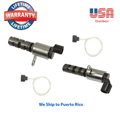 2 Side Oil Control Valve & 2 Connector Fit Mitsubishi Outlander Sport 2011-2021 - Image 1 of 4