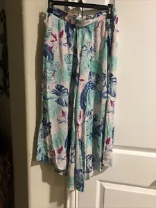 LONG FLOWY PANT MULTICOLOR MEDIUM - Picture 1 of 5